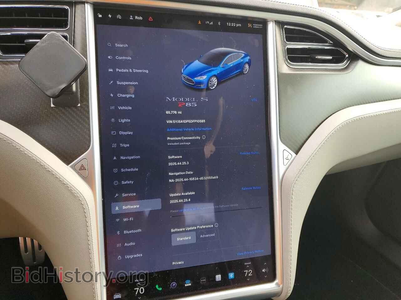 2013 TESLA MODEL S - VIN: 5YJSA1DP5DFP10585 - Photo 9