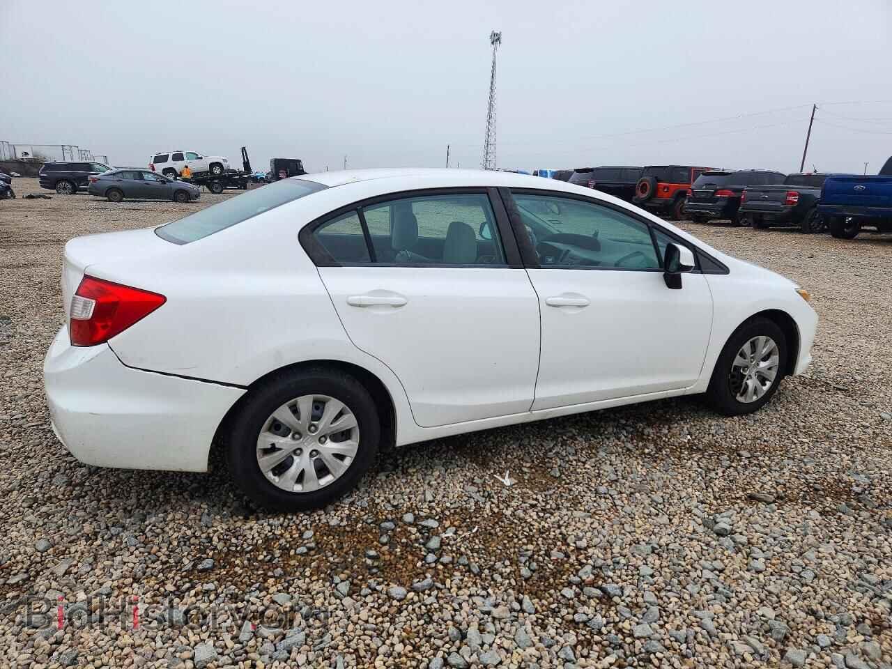 2012 HONDA CIVIC - VIN: 2HGFB2F57CH570906 - Photo 3
