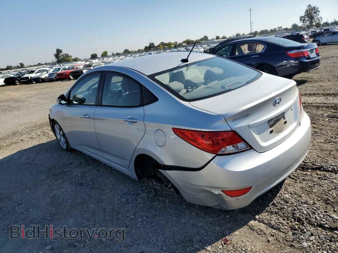 2014 HYUNDAI ACCENT - VIN: KMHCU4AE4EU748023 - Фото 2