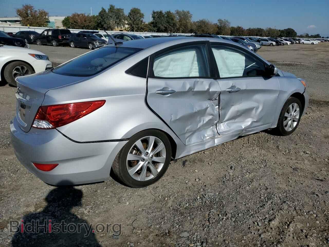2014 HYUNDAI ACCENT - VIN: KMHCU4AE4EU748023 - Фото 3