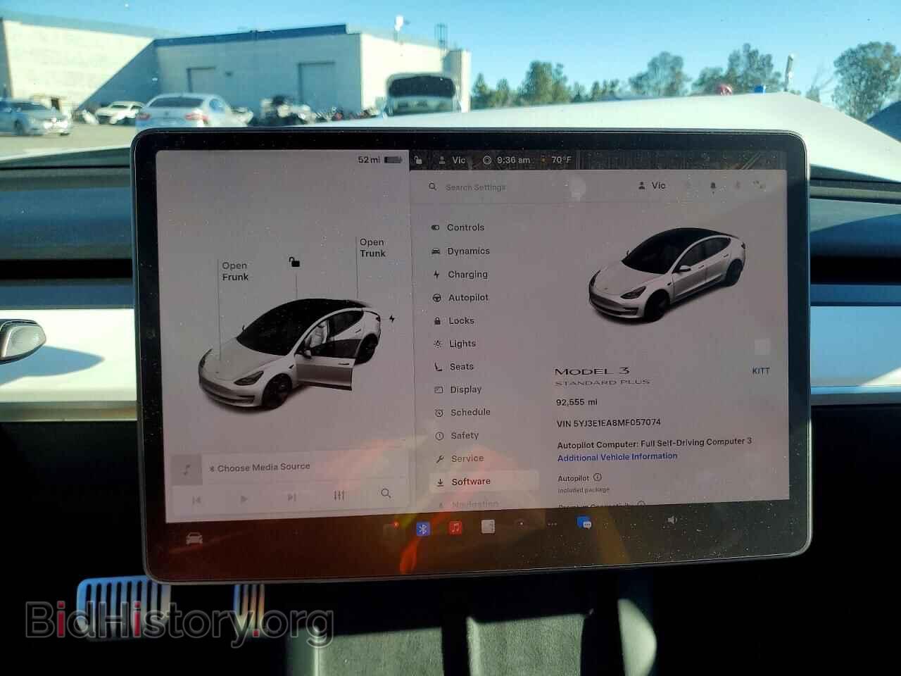 2021 TESLA MODEL 3 - VIN: 5YJ3E1EA8MF057074 - Photo 9