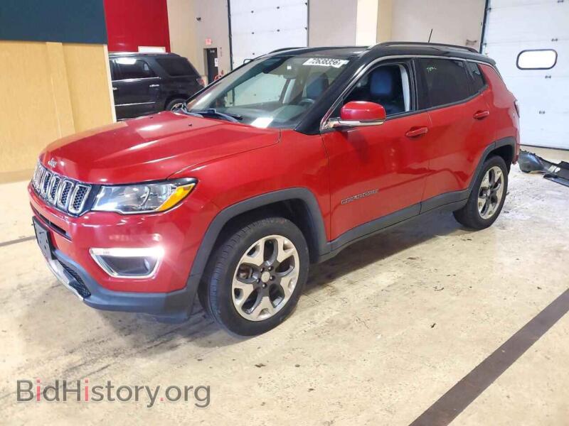 2019 Jeep COMPASS Limited (VIN 3C4NJDCB7KT647265) — photo 1 of 13, Copart, damage: rear end