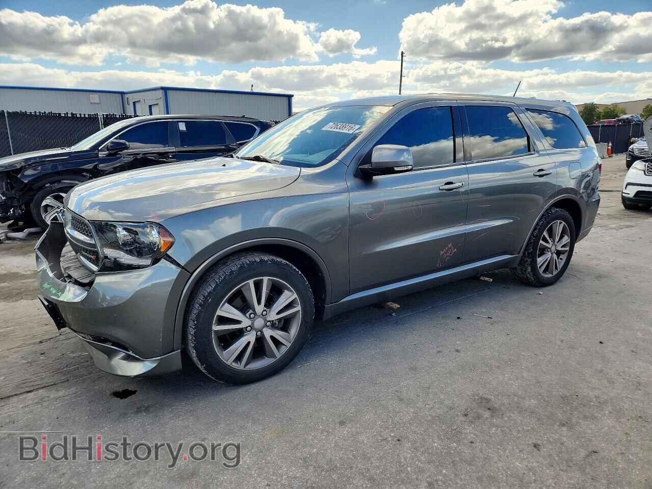 2013 Dodge DURANGO R/T (VIN 1C4SDJCT4DC521025) — фото 1 из 13, Copart, повреждение: передняя часть