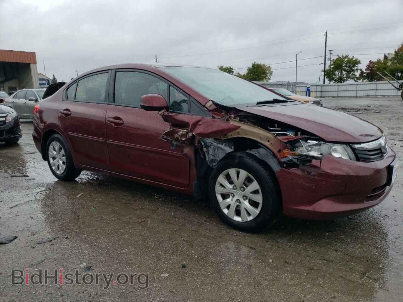 2012 HONDA CIVIC - VIN: 2HGFB2F5XCH562475 - Фото 4