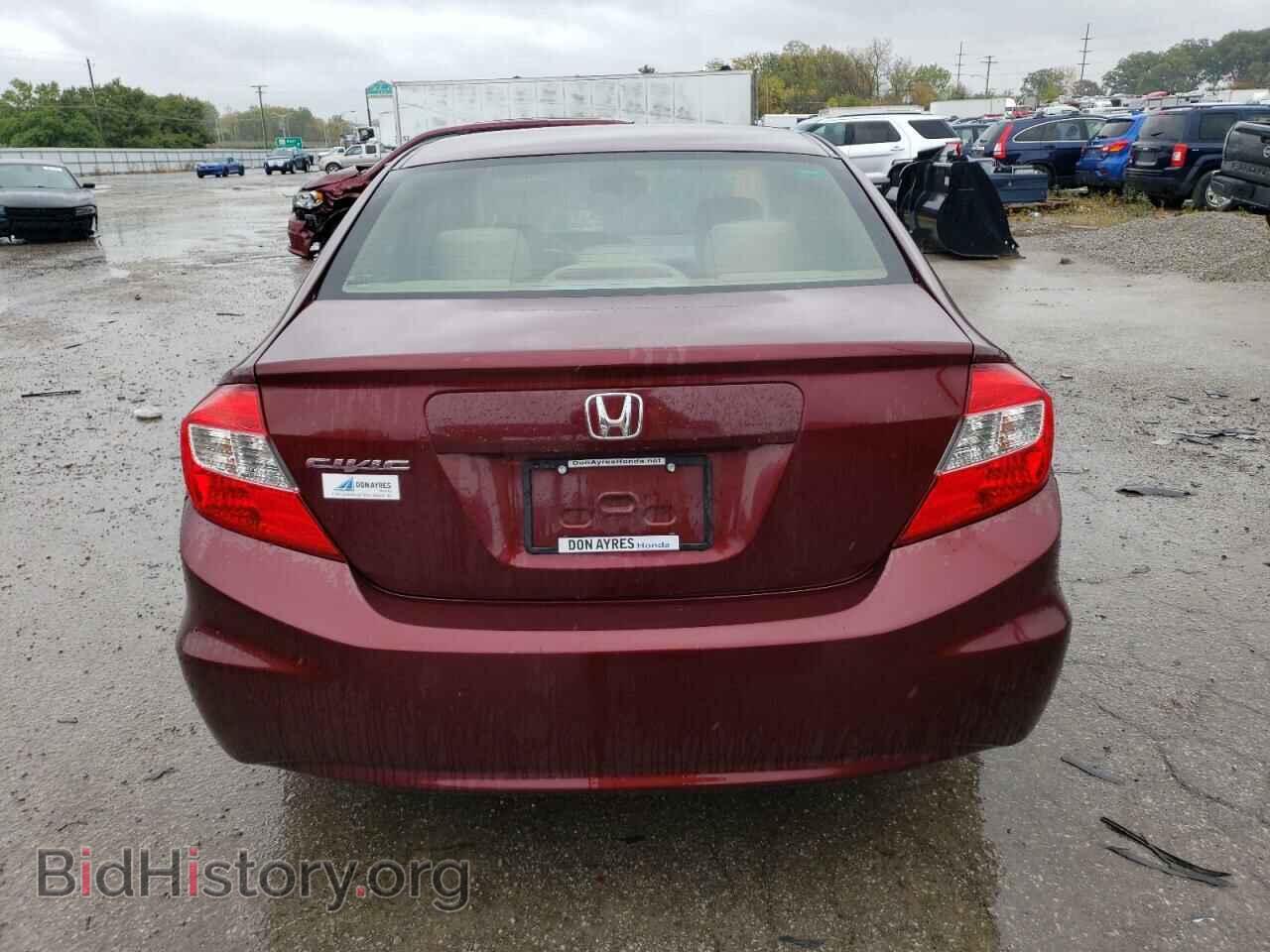 2012 HONDA CIVIC - VIN: 2HGFB2F5XCH562475 - Фото 6