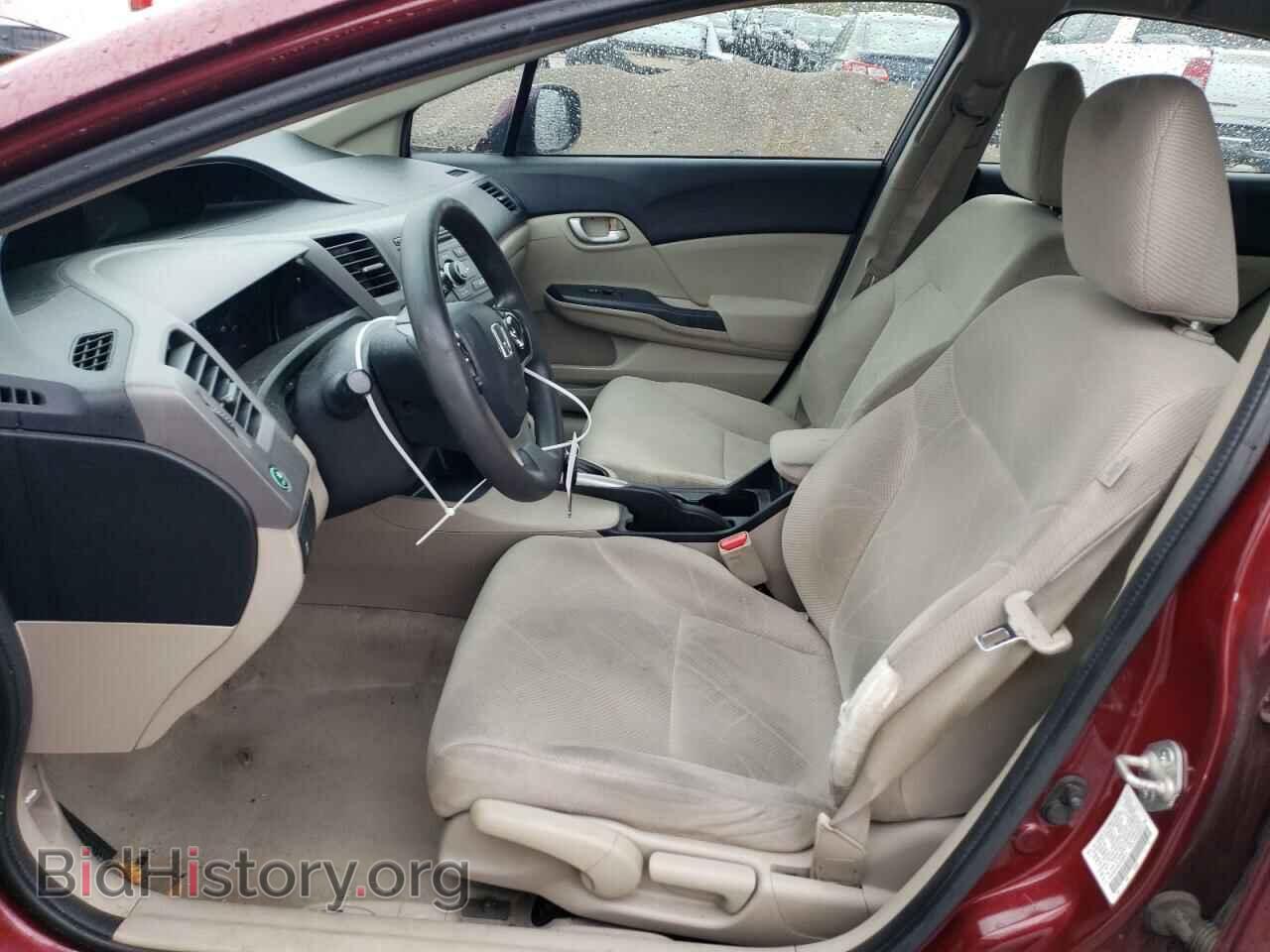 2012 HONDA CIVIC - VIN: 2HGFB2F5XCH562475 - Фото 7