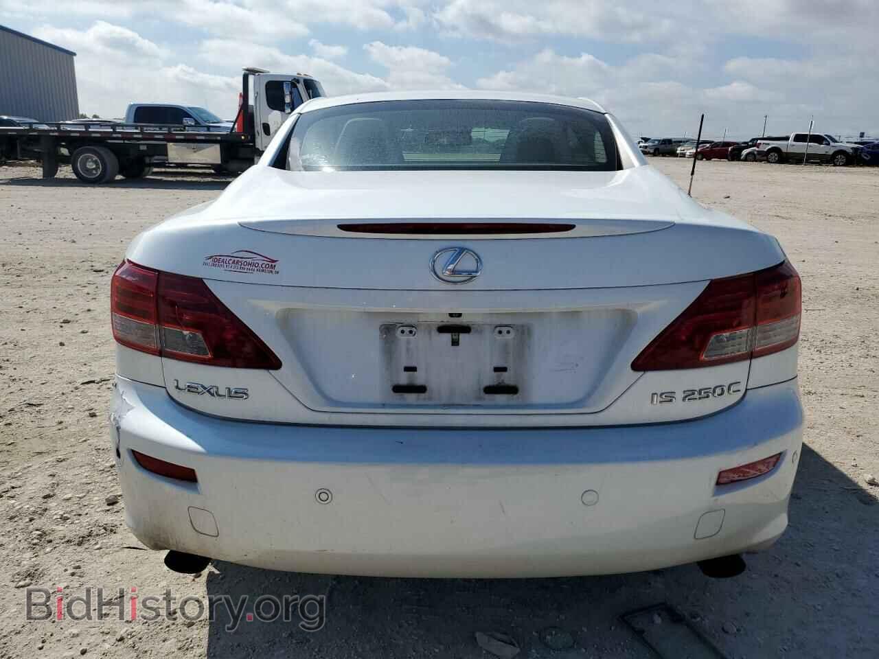 2010 LEXUS IS - VIN: JTHFF2C2XA2511091 - Фото 6