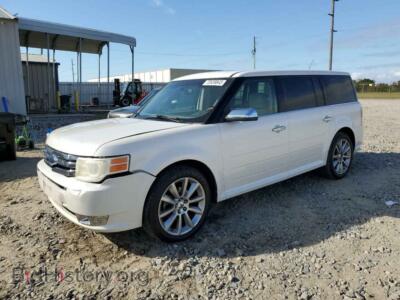 2010 Ford FLEX FLEX LIMIT, white — VIN 2FMGK5DC7ABA29176, Copart