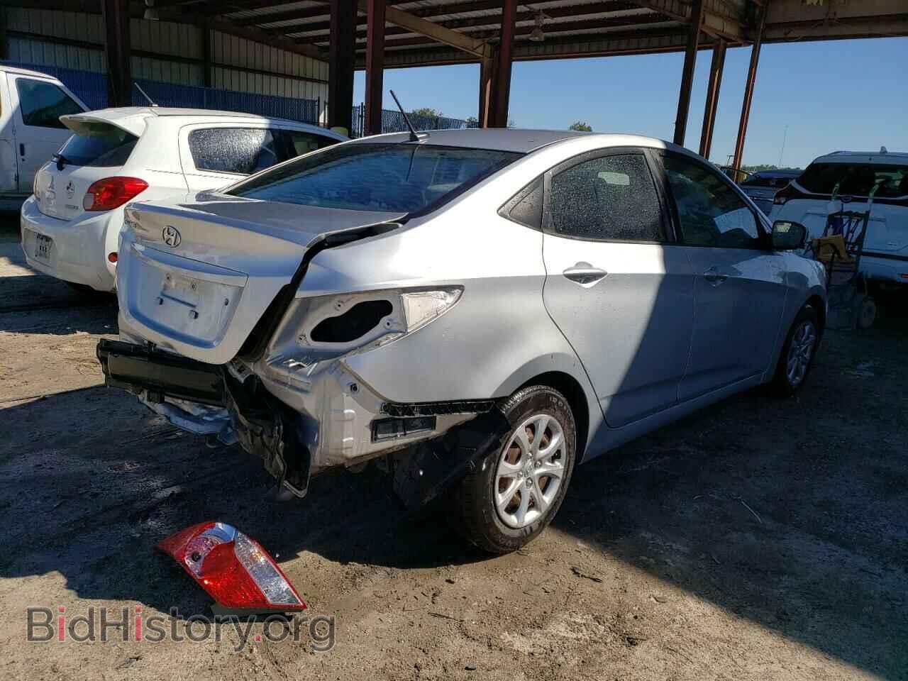 2014 HYUNDAI ACCENT - VIN: KMHCT4AE3EU599171 - Фото 3