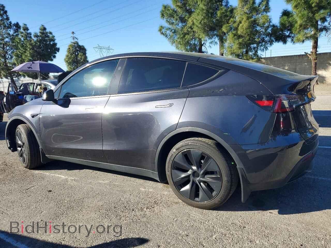 2024 TESLA MODEL Y - VIN: 7SAYGDED8RF100303 - Фото 2