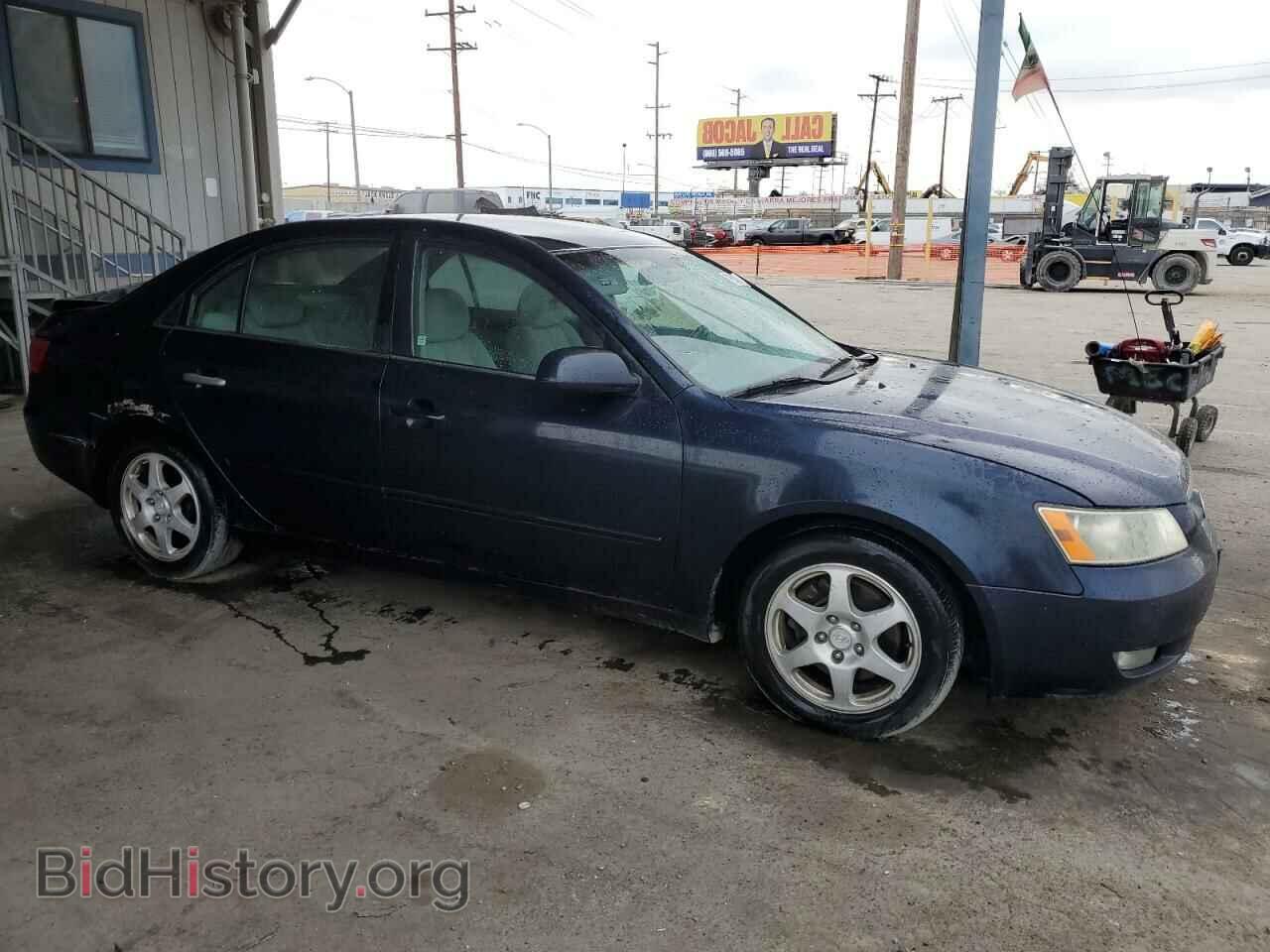 2006 HYUNDAI SONATA - VIN: 5NPEU46F96H091603 - Фото 4