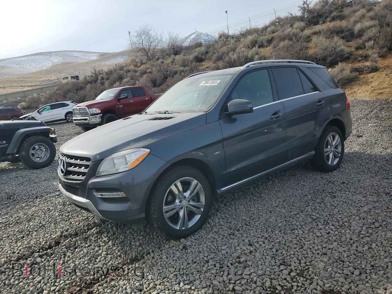 Photo 4JGDA2EB9CA096225 - MERCEDES-BENZ M-CLASS 2012
