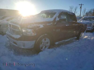 2017 RAM 1500 SLT, красный — VIN 1C6RR7LT7HS783563, Copart