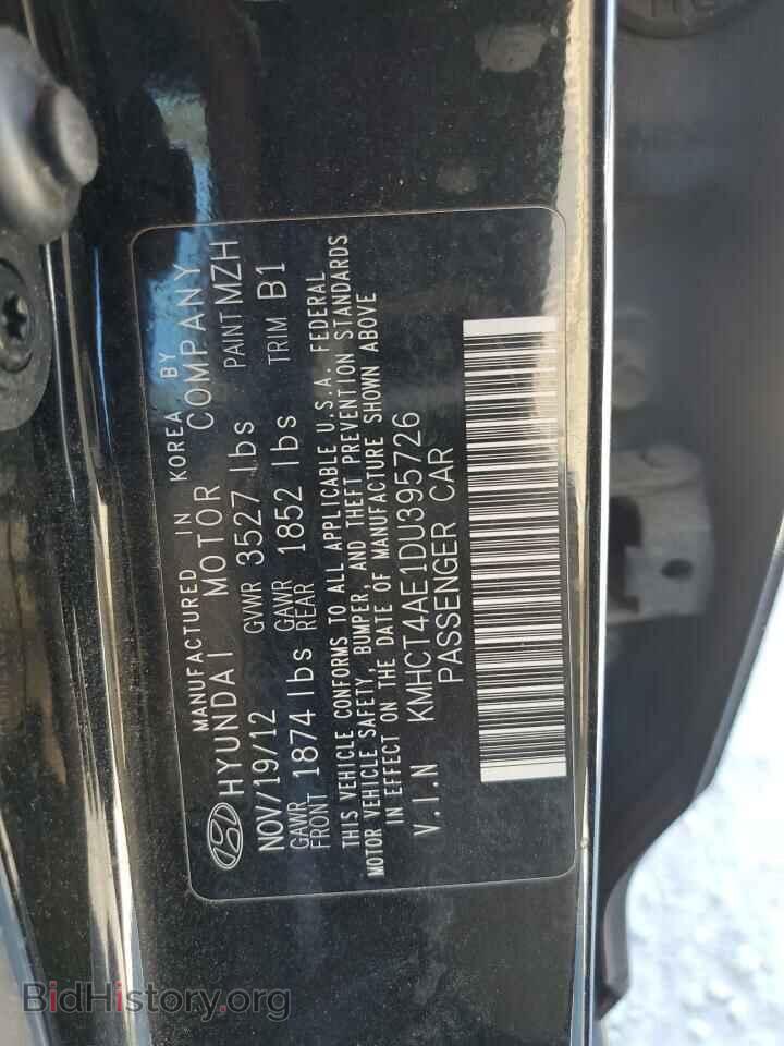 2013 HYUNDAI ACCENT - VIN: KMHCT4AE1DU395726 - Фото 12