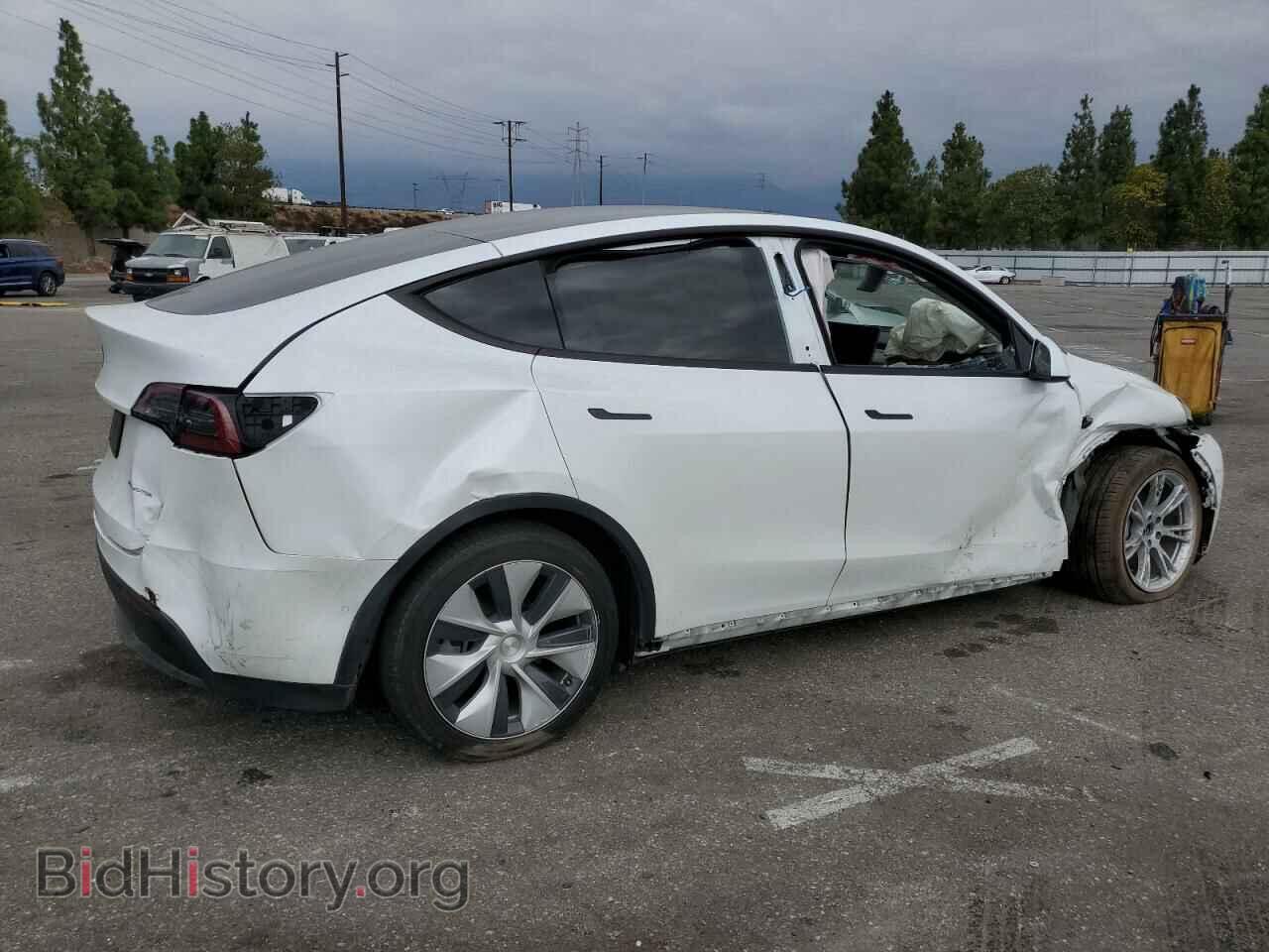 2022 TESLA MODEL Y - VIN: 7SAYGDEE1NF454229 - Фото 3
