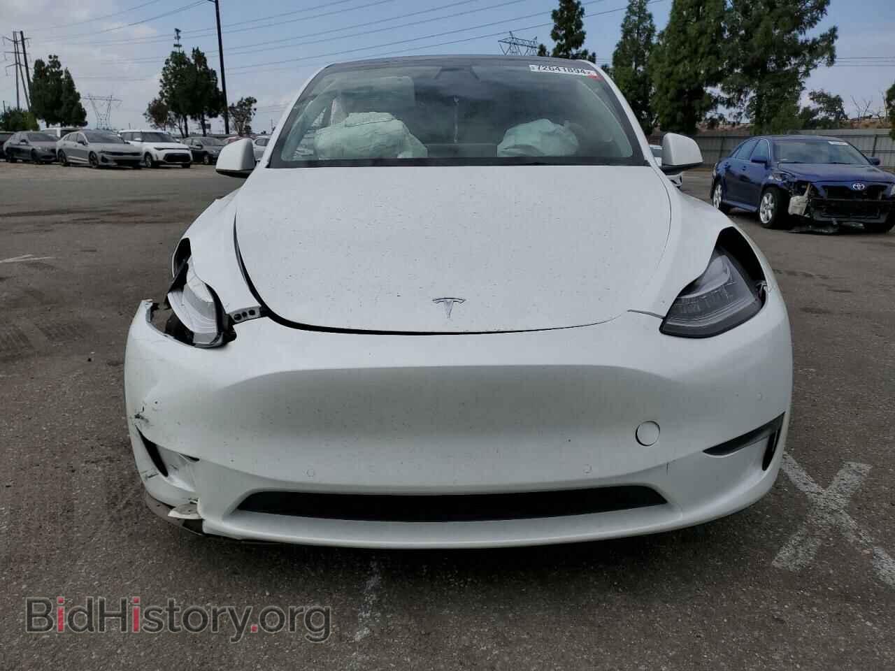 2022 TESLA MODEL Y - VIN: 7SAYGDEE1NF454229 - Фото 5