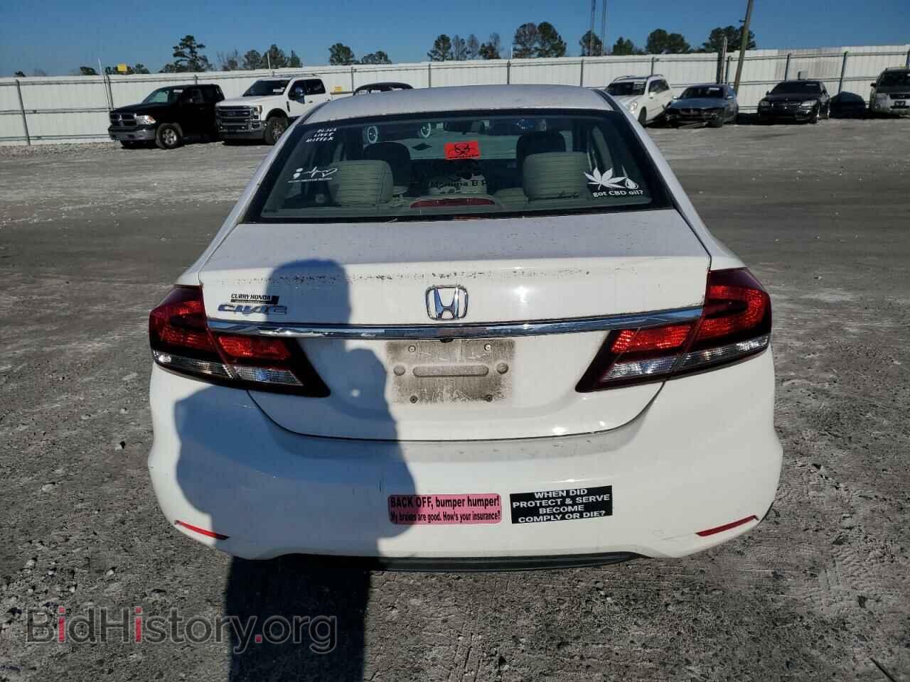 2013 HONDA CIVIC - VIN: 19XFB2F56DE019717 - Фото 6