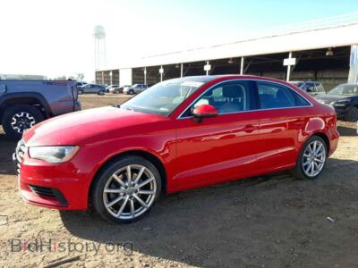 2015 Audi A3 A3 Premium, red — VIN WAUCCGFF9F1135924, Copart