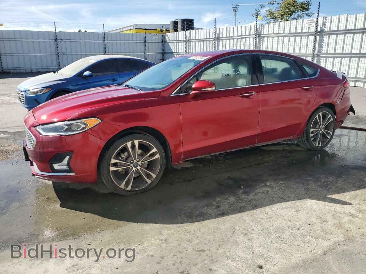 Фотография 3FA6P0D99KR205193 - FORD FUSION 2019