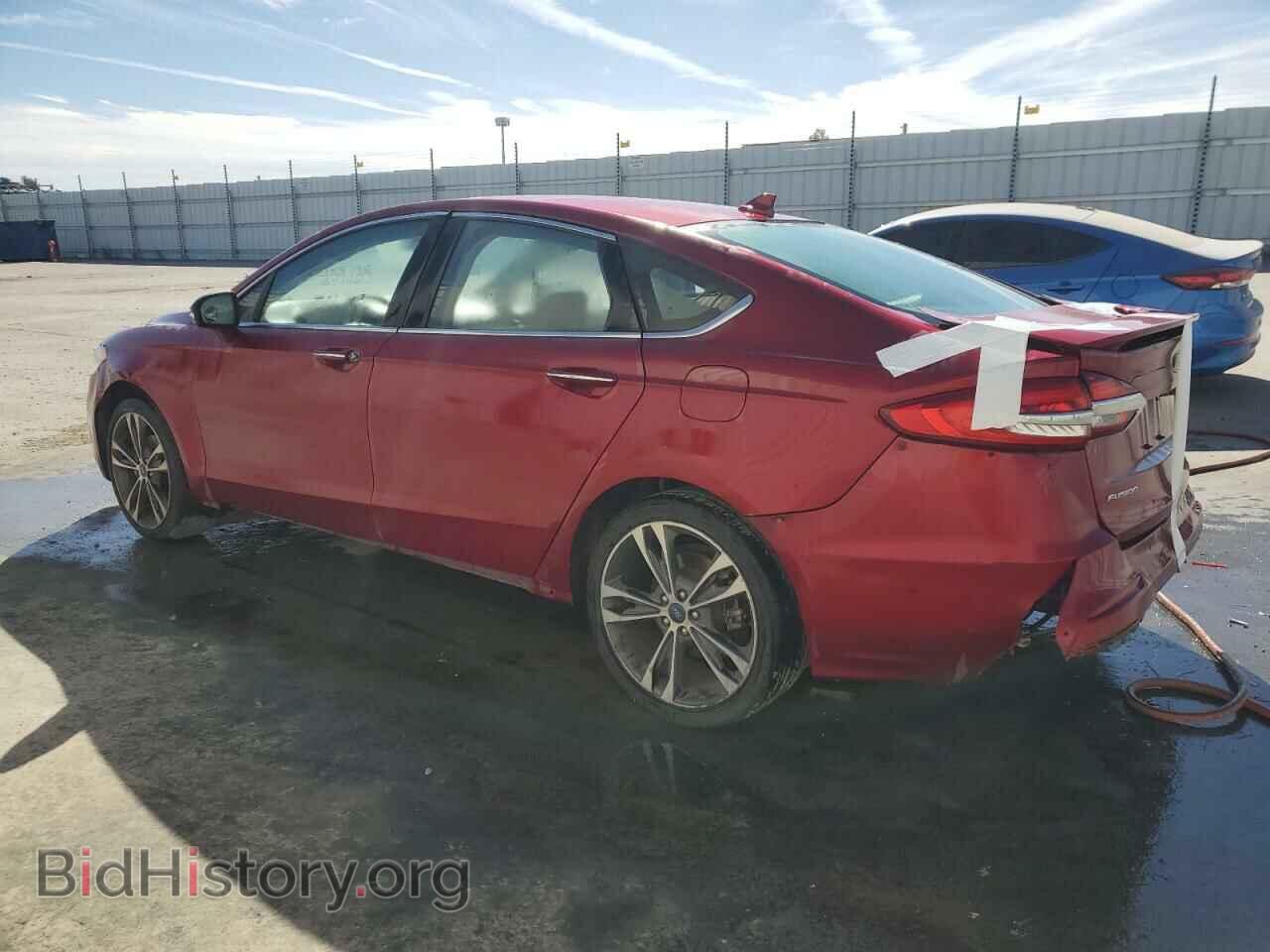 2019 FORD FUSION - VIN: 3FA6P0D99KR205193 - Фото 2