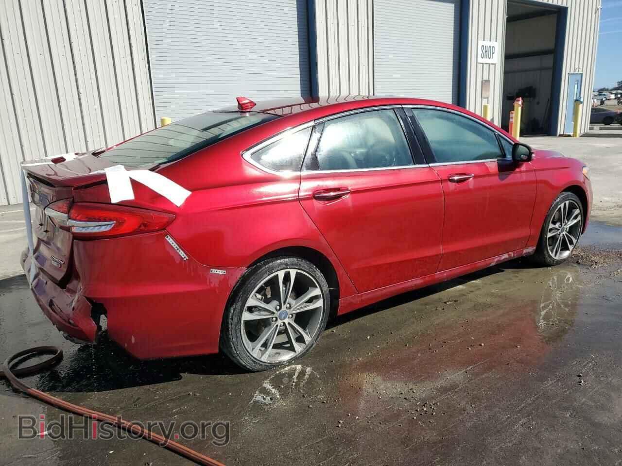 2019 FORD FUSION - VIN: 3FA6P0D99KR205193 - Фото 3