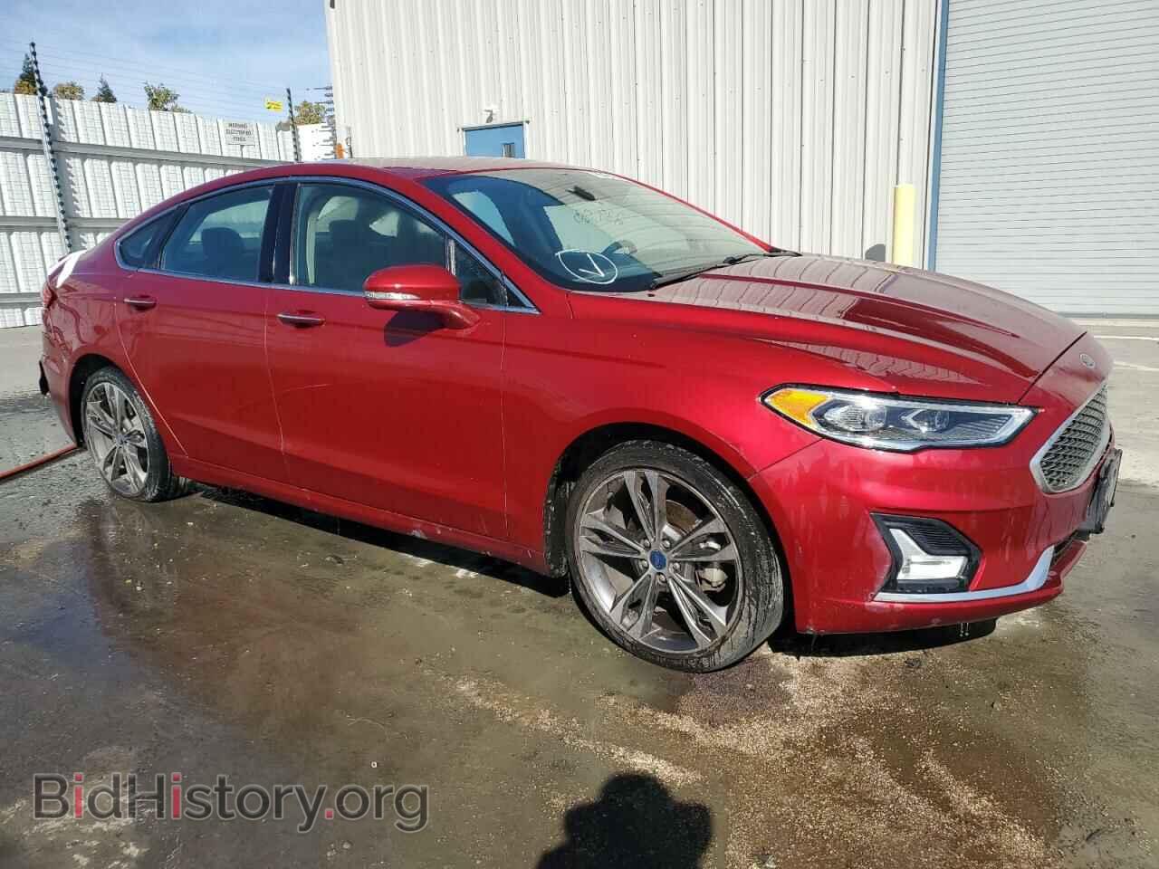 2019 FORD FUSION - VIN: 3FA6P0D99KR205193 - Фото 4