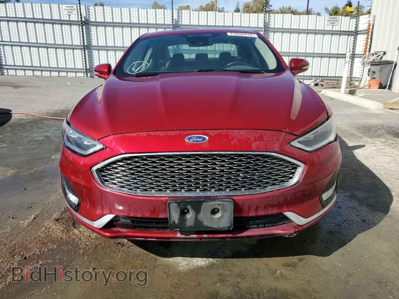 2019 FORD FUSION - VIN: 3FA6P0D99KR205193 - Фото 5