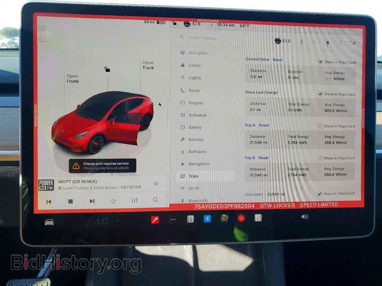2023 TESLA MODEL Y - VIN: 7SAYGDED3PF962504 - Фото 9