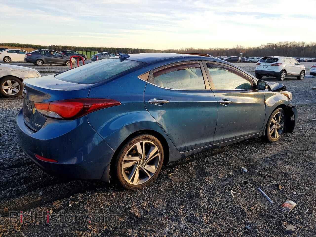 2014 HYUNDAI ELANTRA - VIN: KMHDH4AE2EU057677 - Фото 3