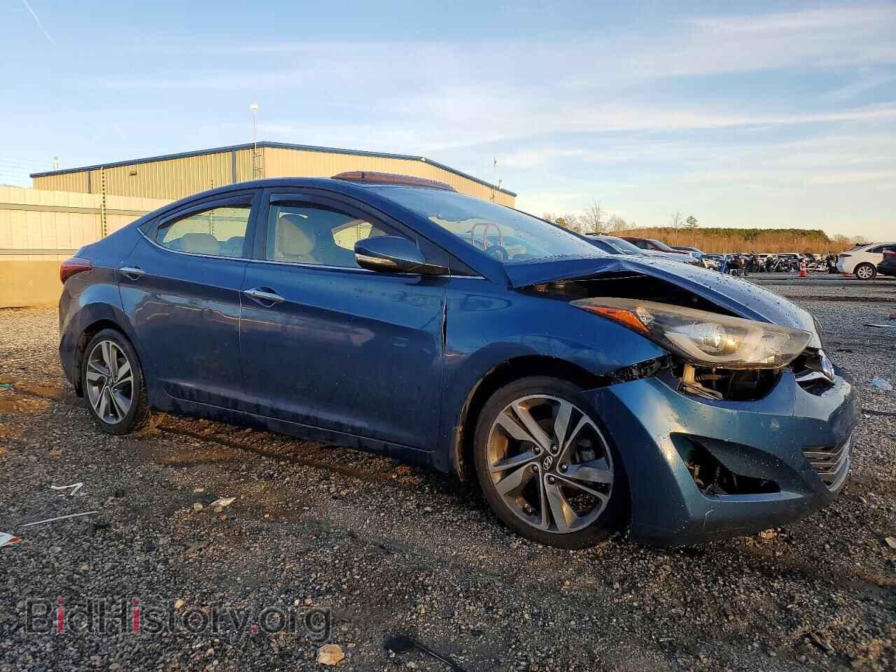 2014 HYUNDAI ELANTRA - VIN: KMHDH4AE2EU057677 - Фото 4