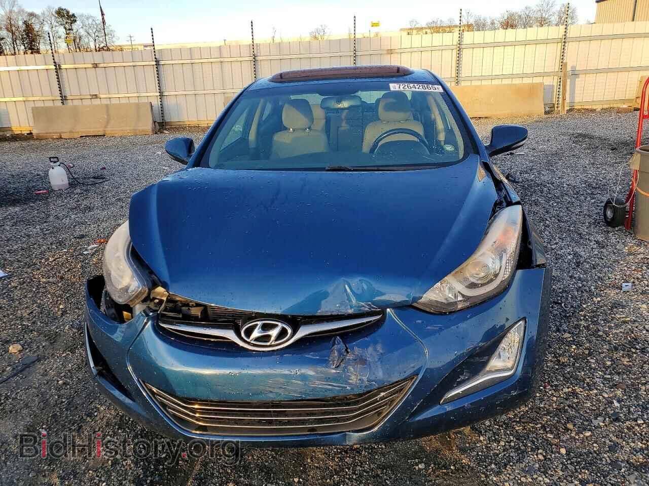 2014 HYUNDAI ELANTRA - VIN: KMHDH4AE2EU057677 - Фото 5