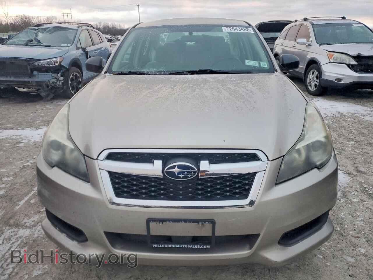 2014 SUBARU LEGACY - VIN: 4S3BMBA67E3028380 - Фото 5