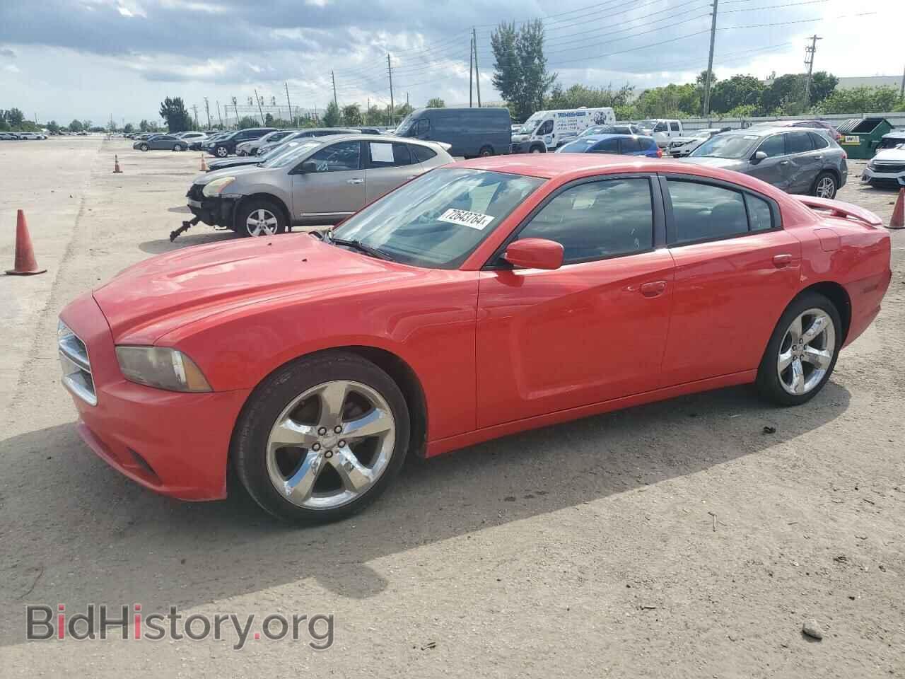 Photo 2C3CDXHG0DH730914 - DODGE CHARGER 2013