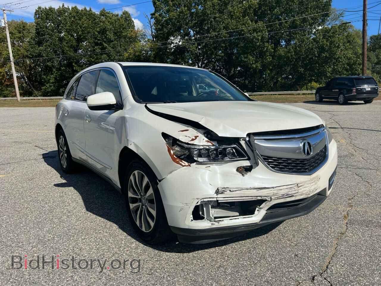Фотография 5FRYD4H42EB008226 - ACURA MDX 2014