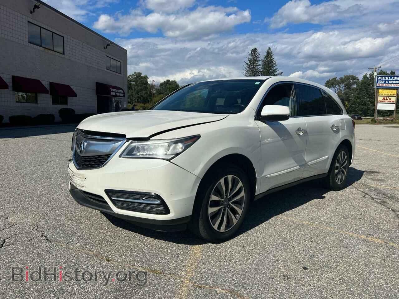 2014 ACURA MDX - VIN: 5FRYD4H42EB008226 - Фото 2