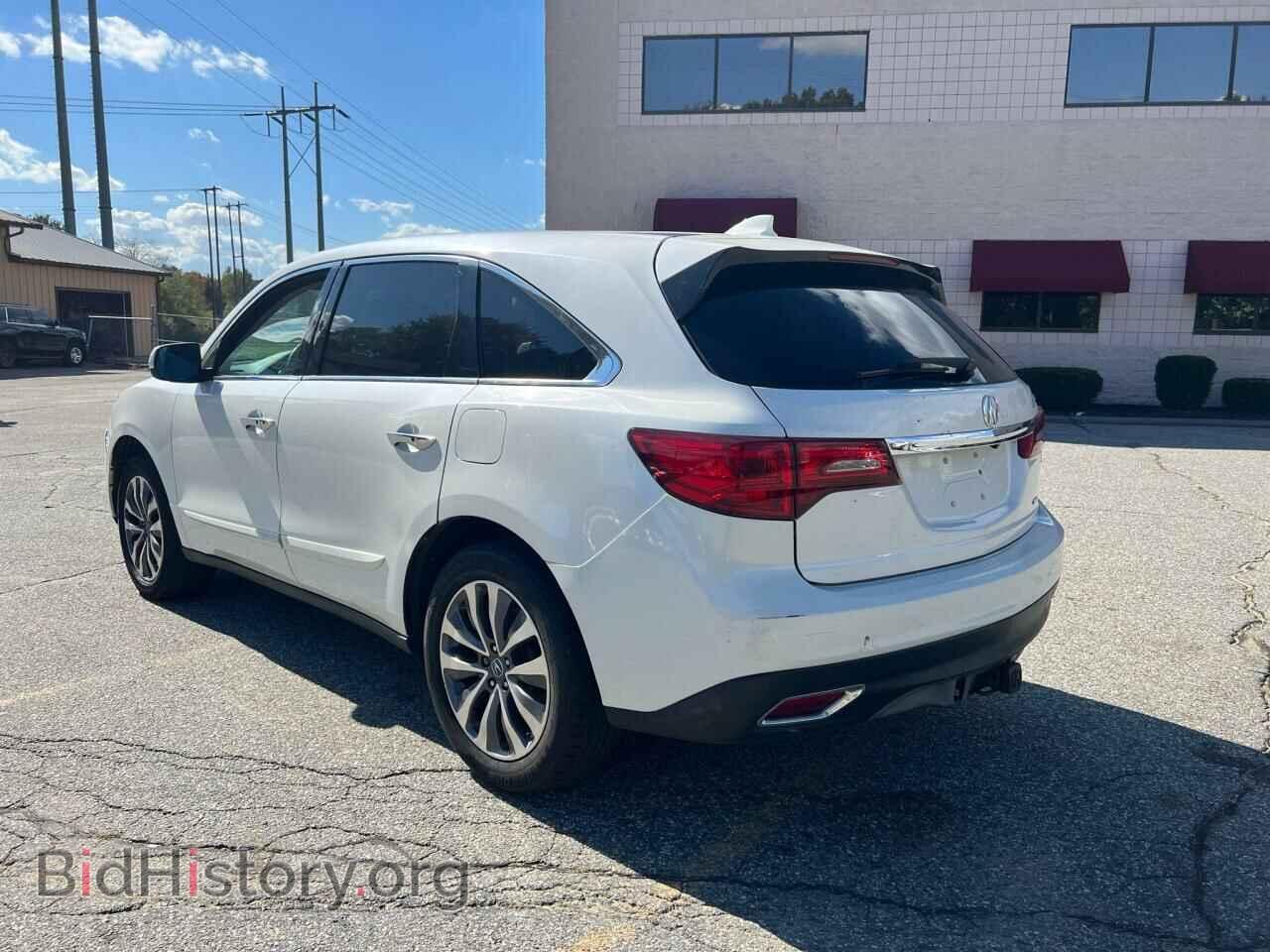 2014 ACURA MDX - VIN: 5FRYD4H42EB008226 - Фото 3