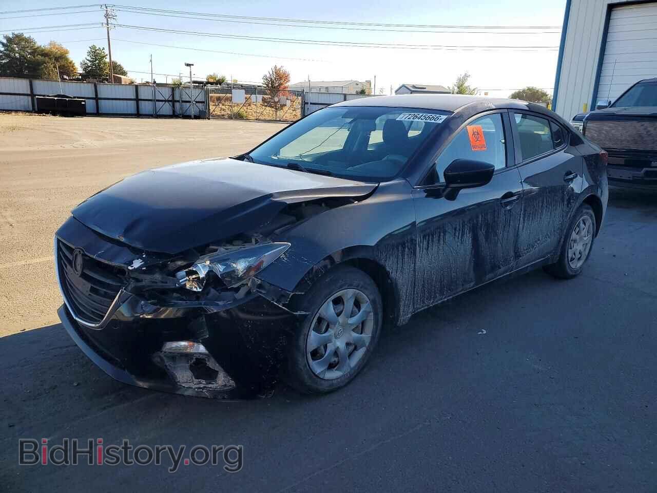 2015 Mazda 3 SV (VIN JM1BM1T74F1273179) — фото 1 из 12, Copart, повреждение: передняя часть