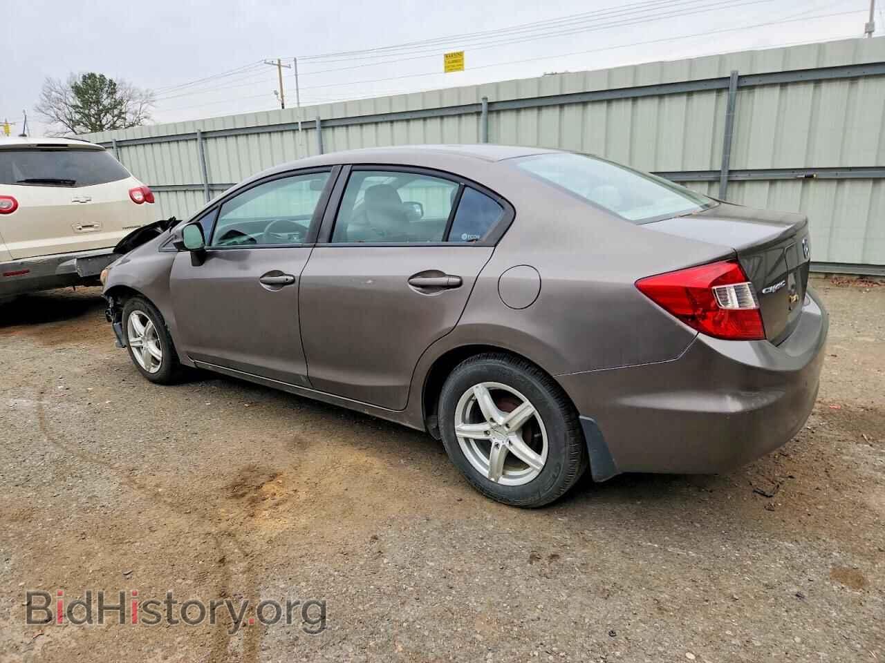 2012 HONDA CIVIC - VIN: 2HGFB2F59CH587738 - Фото 2
