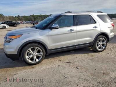 2013 Ford EXPLORER Limited, серебристый — VIN 1FM5K7F92DGA20161, Copart