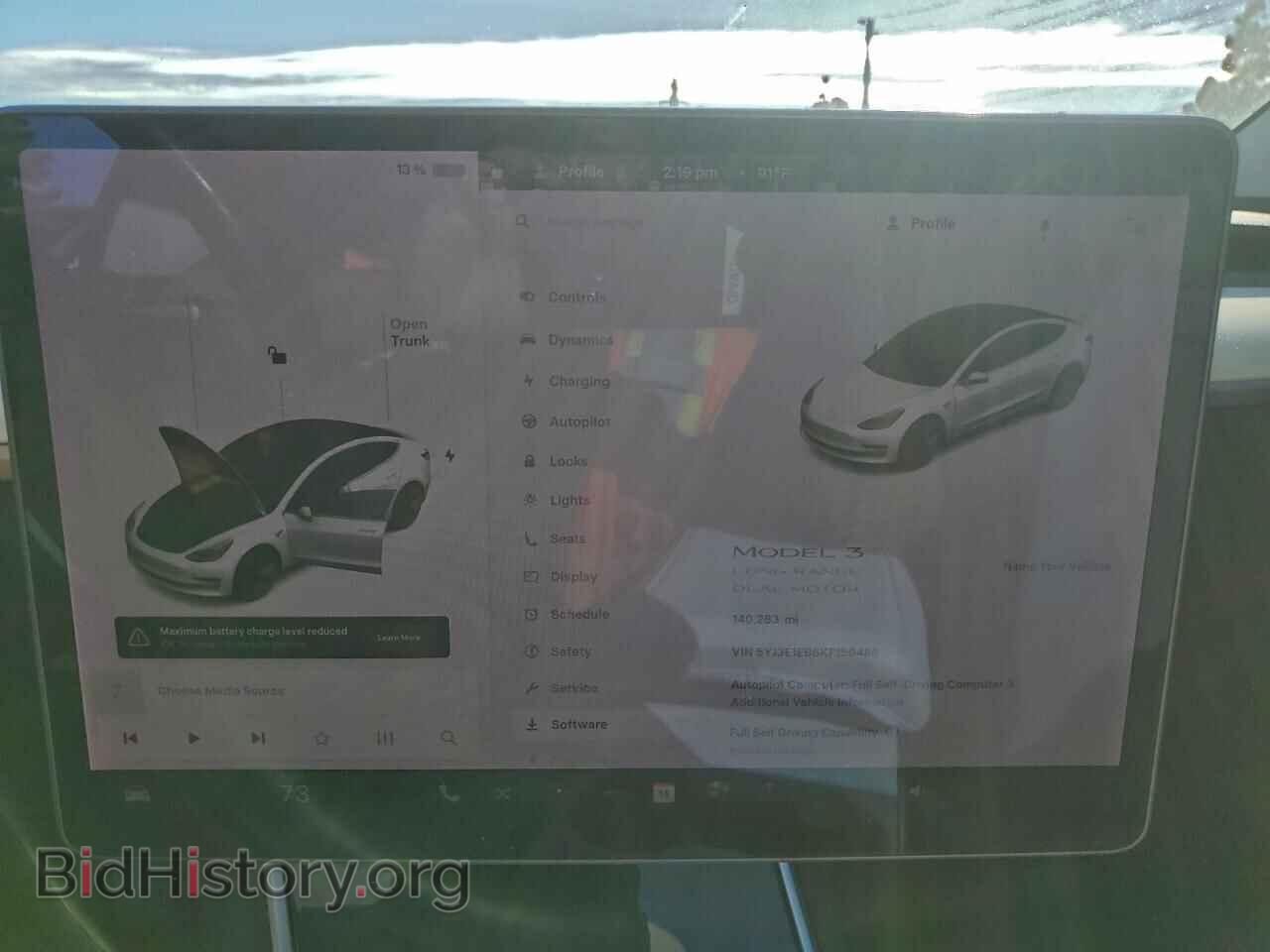 2019 TESLA MODEL 3 - VIN: 5YJ3E1EB6KF150486 - Фото 9