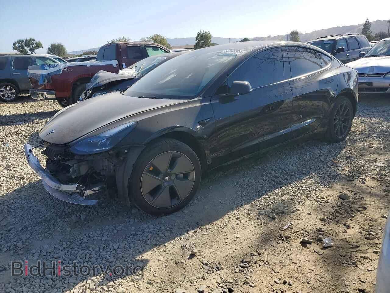 Photo 5YJ3E1EB5NF363112 - TESLA MODEL 3 2022