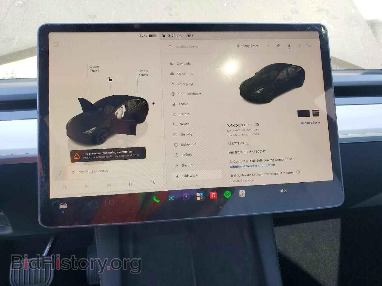 2022 TESLA MODEL 3 - VIN: 5YJ3E1EB5NF363112 - Photo 9
