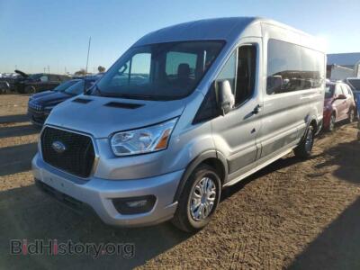 2021 Ford TRANSIT T-350, silver — VIN 1FBAX2C89MKA48429, Copart