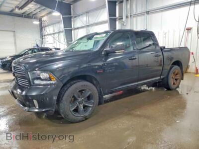 2016 RAM 1500, черный — VIN 1C6RR7MTXGS192236, Copart