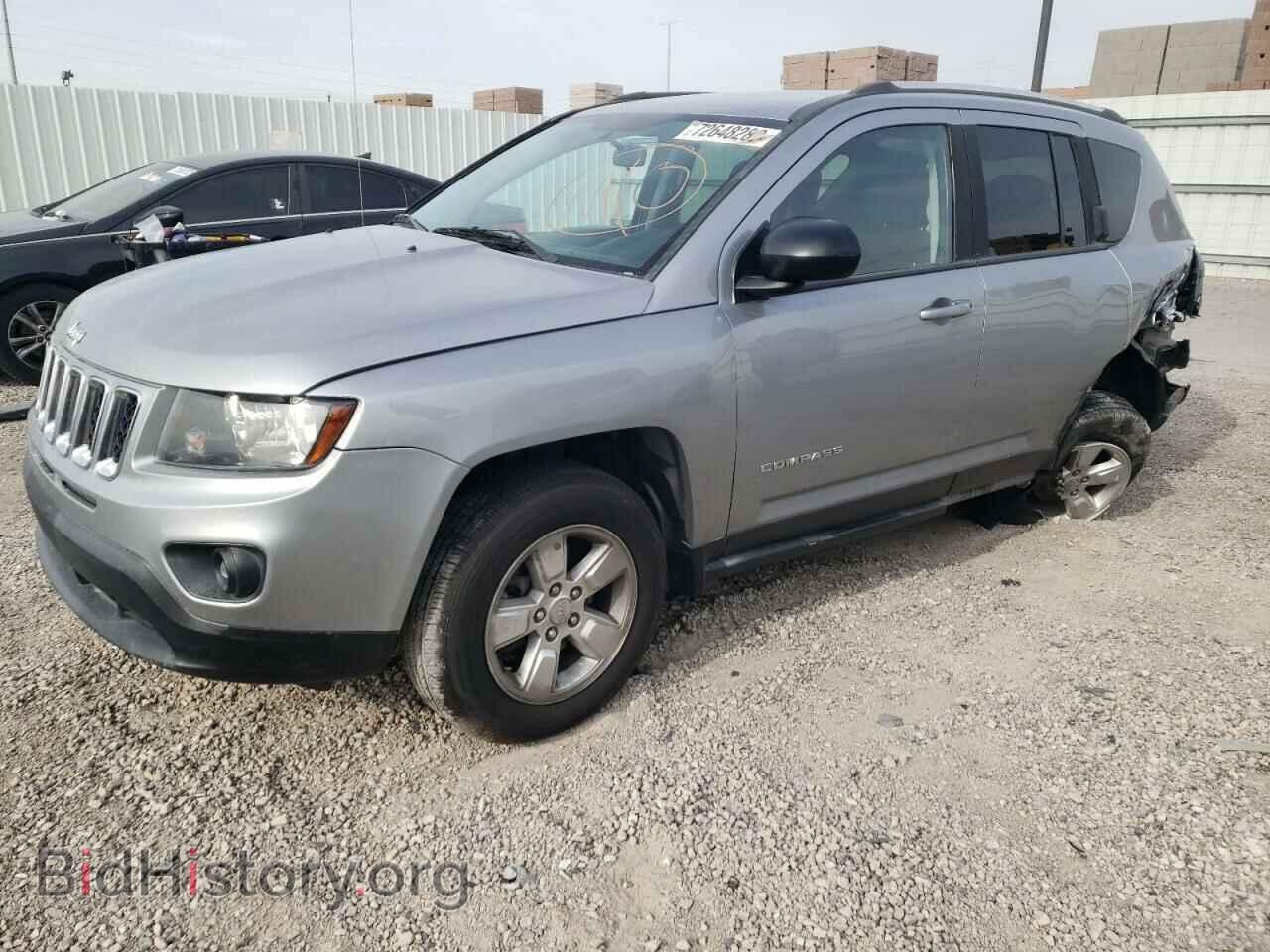 2015 JEEP COMPASS - VIN: 1C4NJCBA6FD143806 - Фото 2