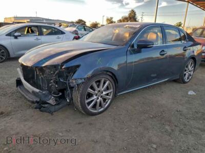 2015 Lexus GS350 350, blue — VIN JTHBE1BL9FA003634, Copart