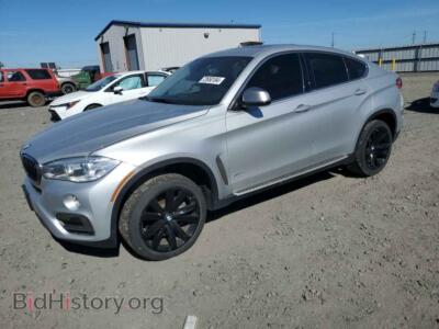 2016 BMW X6 XDRIVE50I, серый — VIN 5UXKU6C53G0R33780, Copart