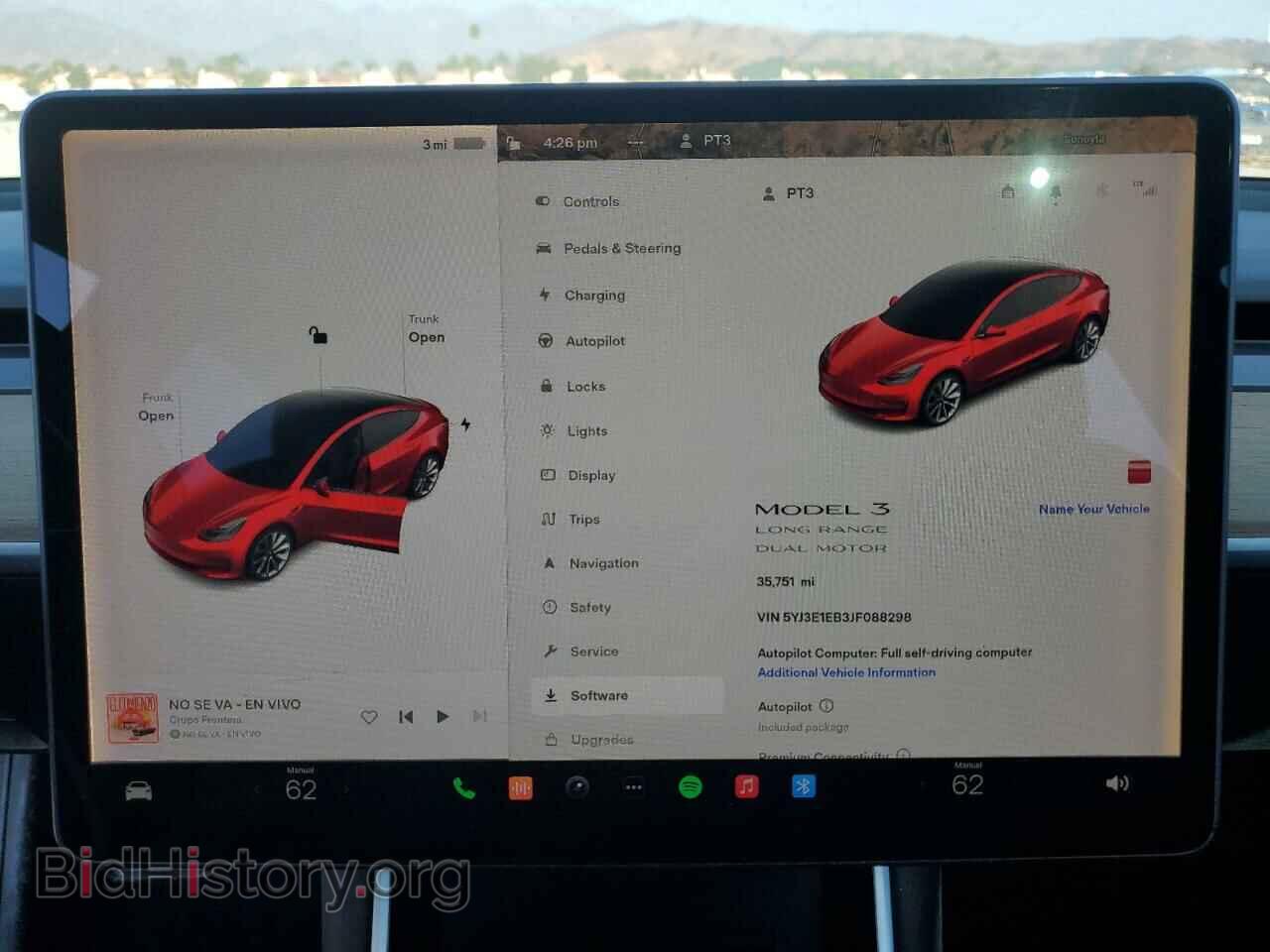 2018 TESLA MODEL 3 - VIN: 5YJ3E1EB3JF088298 - Photo 9