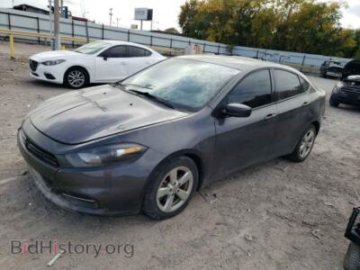 2015 Dodge DART Dart SXT, серый — VIN 1C3CDFBB2FD281582, Copart