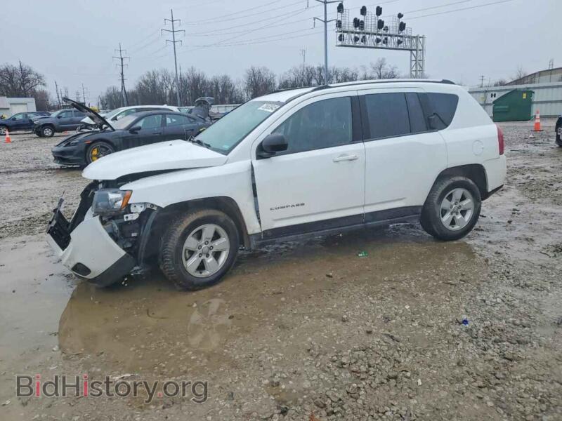 2014 Jeep COMPASS SPORT (VIN 1C4NJCBA4ED774598) — photo 1 of 15, Copart, damage: front end